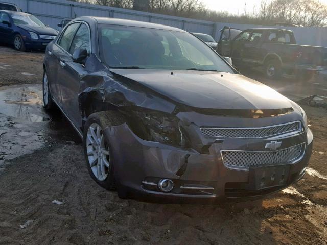 1G1ZE5EB2AF231117 - 2010 CHEVROLET MALIBU LTZ ნაცრისფერი ფოტო 1