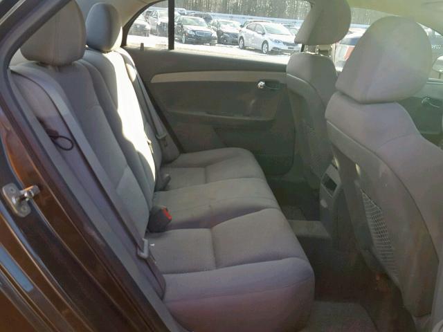 1G1ZE5EB2AF231117 - 2010 CHEVROLET MALIBU LTZ ნაცრისფერი ფოტო 6