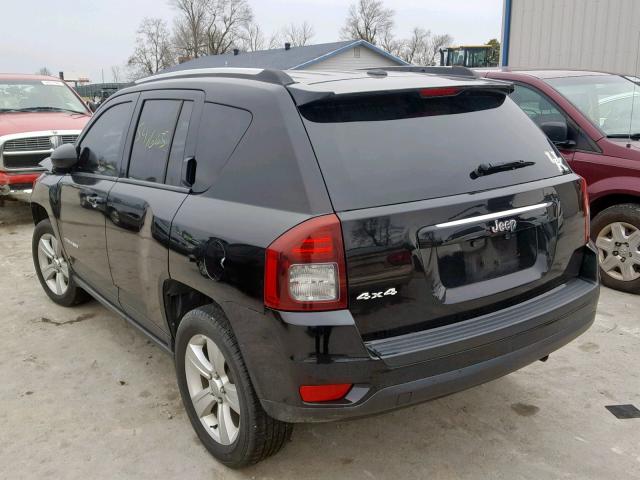 1C4NJDBB5GD566683 - 2016 JEEP COMPASS SP შავი ფოტო 3