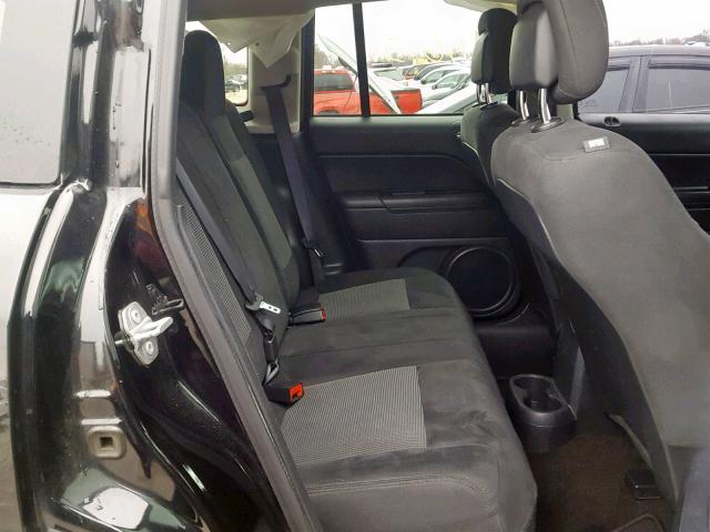 1C4NJDBB5GD566683 - 2016 JEEP COMPASS SP შავი ფოტო 6