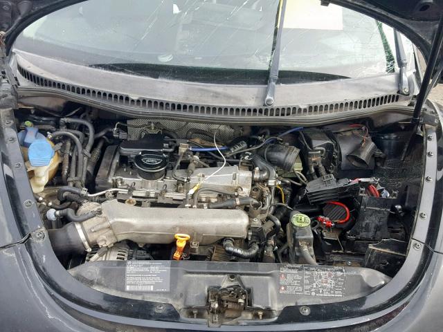 3VWDD21C41M411066 - 2001 VOLKSWAGEN NEW BEETLE 黑色 照片 7