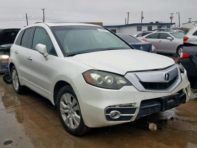 5J8TB2H23AA003755 - 2010 ACURA RDX WHITE photo 1