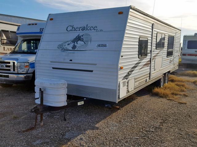 4X4TCKD266P099400 - 2006 WILDWOOD CHEROKEE WHITE photo 2