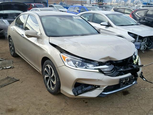 1HGCR2F9XGA189265 - 2016 HONDA ACCORD EXL BEIGE photo 1