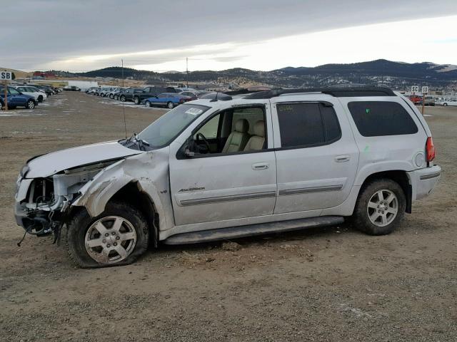 4NUET16M756701396 - 2005 ISUZU ASCENDER L WHITE photo 9