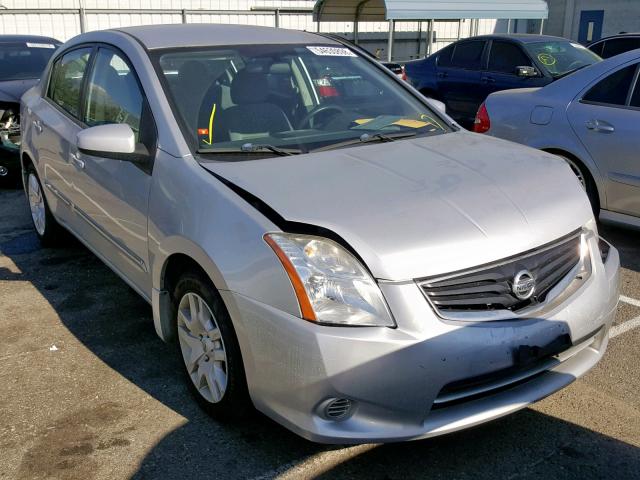 3N1AB6AP2CL674691 - 2012 NISSAN SENTRA 2.0 SILVER photo 1