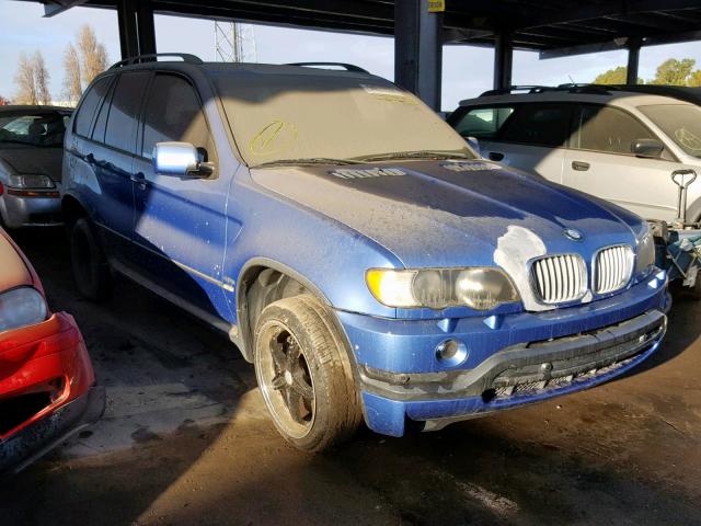 5UXFB93513LN80280 - 2003 BMW X5 4.6IS BLUE photo 1