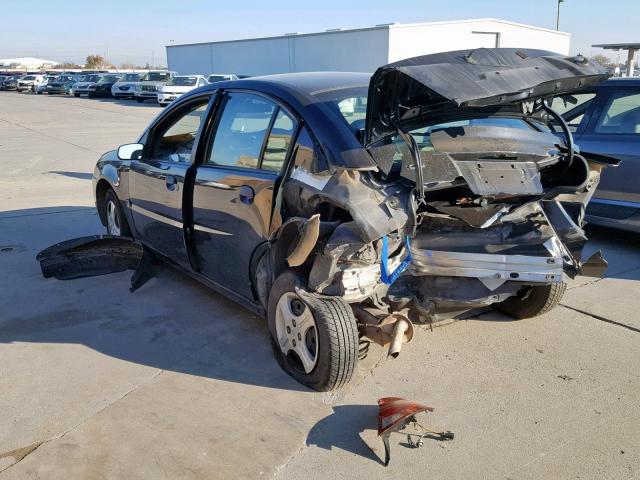1G8AF52F63Z189023 - 2003 SATURN ION LEVEL BLACK photo 3
