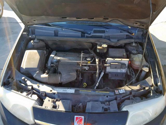 1G8AF52F63Z189023 - 2003 SATURN ION LEVEL BLACK photo 7