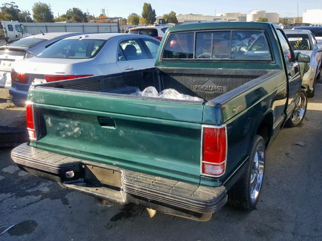 1GTCS14W1P0503672 - 1993 GMC SONOMA GREEN photo 4