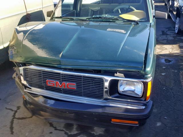 1GTCS14W1P0503672 - 1993 GMC SONOMA GREEN photo 7