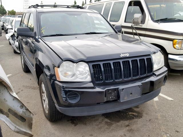 1J4GS48K25C615235 - 2005 JEEP GRAND CHER BLACK photo 1