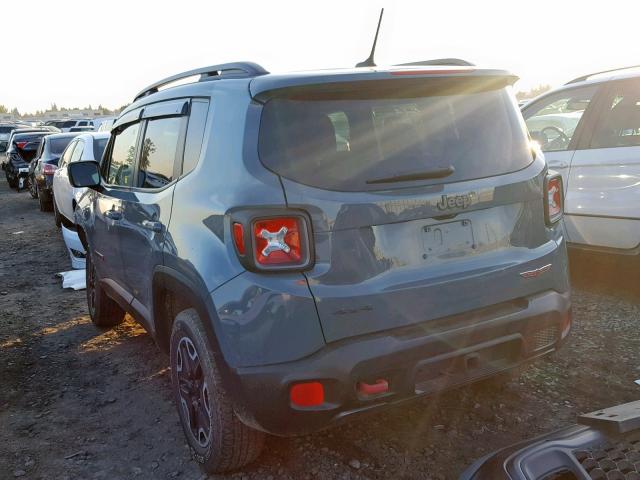 ZACCJBCT6FPB98212 - 2015 JEEP RENEGADE T GRAY photo 3