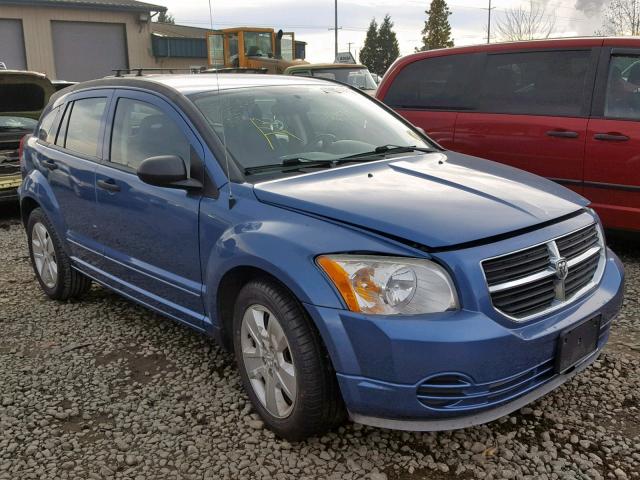 1B3HB48B87D565000 - 2007 DODGE CALIBER SX BLUE photo 1