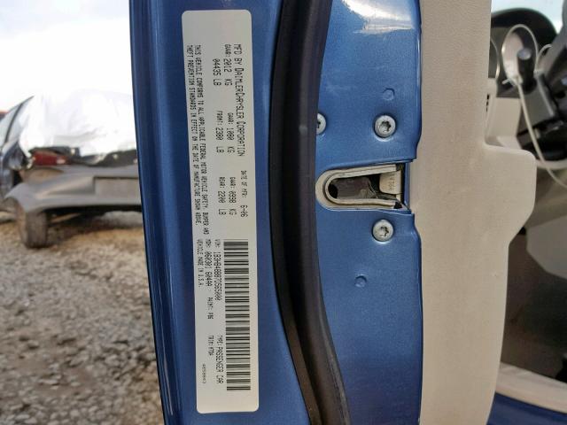 1B3HB48B87D565000 - 2007 DODGE CALIBER SX BLUE photo 10