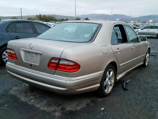 WDBJF65JX1B206566 - 2001 MERCEDES-BENZ E 320 GOLD photo 4