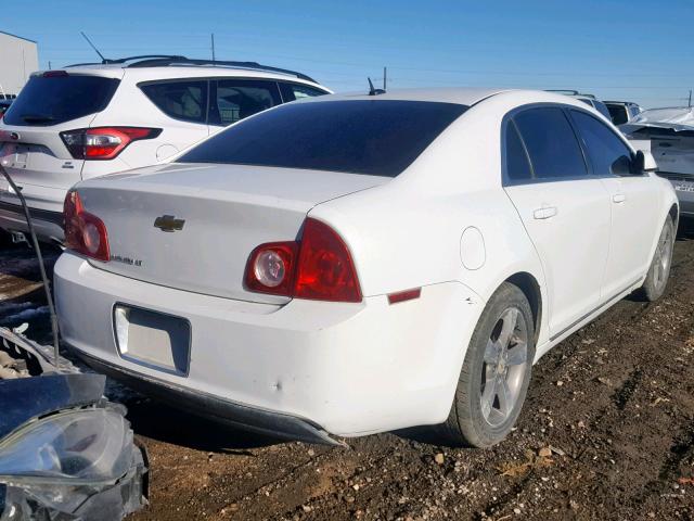 1G1ZC5E17BF139550 - 2011 CHEVROLET MALIBU 1LT WHITE photo 4