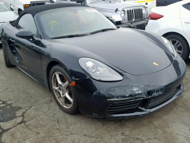 WP0CA2A85HS221510 - 2017 PORSCHE BOXSTER BLACK photo 1