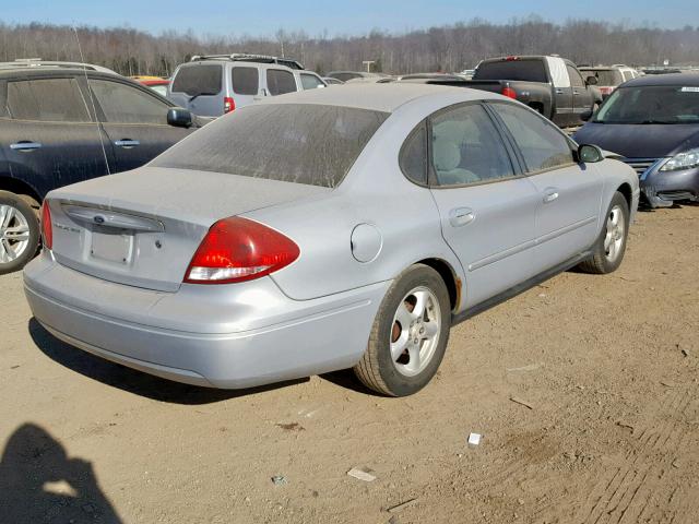 1FAFP55U44A124647 - 2004 FORD TAURUS SES SILVER photo 4