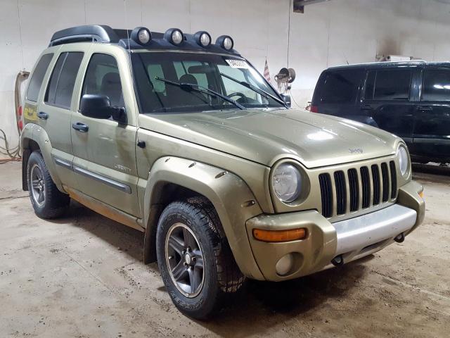 1J4GL38K84W187482 - 2004 JEEP LIBERTY RE GREEN photo 1