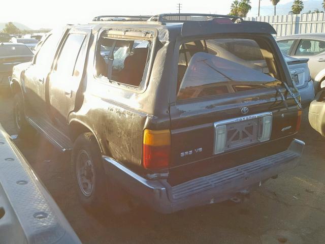 JT3VN29V6S0062026 - 1995 TOYOTA 4RUNNER VN BLACK photo 3