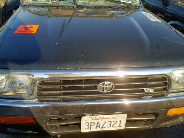 JT3VN29V6S0062026 - 1995 TOYOTA 4RUNNER VN BLACK photo 7