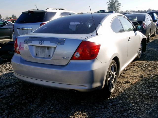 JTKDE177970211728 - 2007 TOYOTA SCION TC Gümüş foto 4