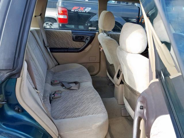 JF1SF6551XH742343 - 1999 SUBARU FORESTER S GREEN photo 6