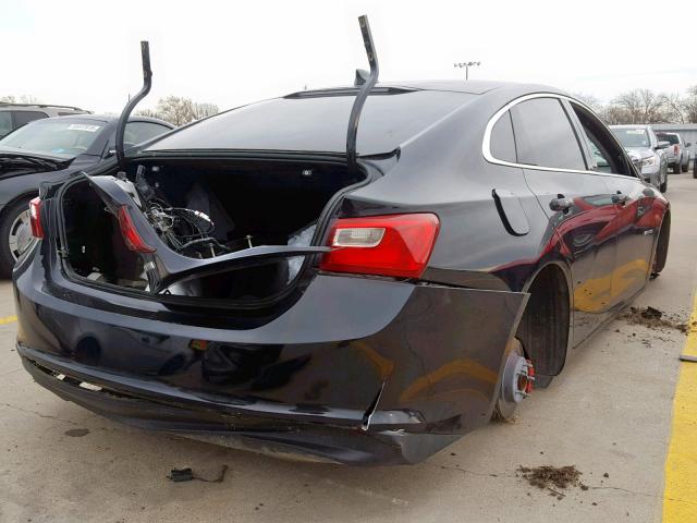 1G1ZB5ST1JF159185 - 2018 CHEVROLET MALIBU LS BLACK photo 4