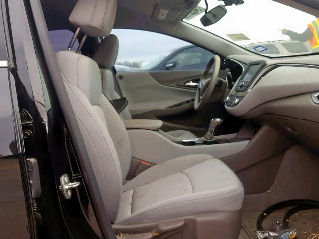 1G1ZB5ST1JF159185 - 2018 CHEVROLET MALIBU LS BLACK photo 5