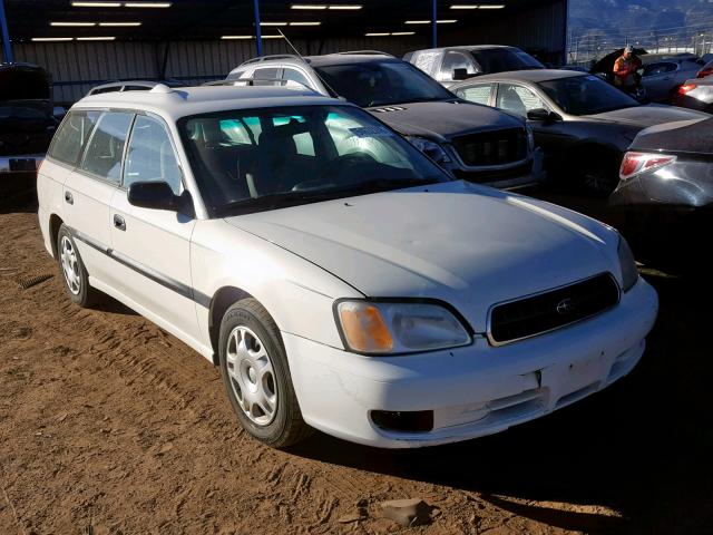 4S3BH635X17304411 - 2001 SUBARU LEGACY L WHITE photo 1