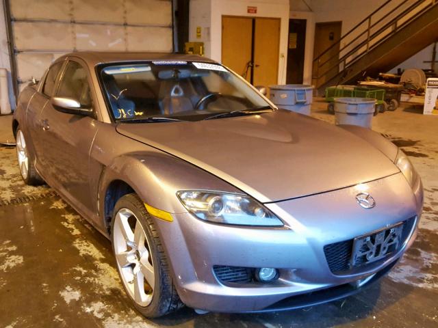 JM1FE173740116674 - 2004 MAZDA RX8 GRAY photo 1