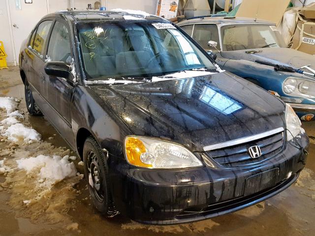 2HGES15433H906467 - 2003 HONDA CIVIC DX BLACK photo 1