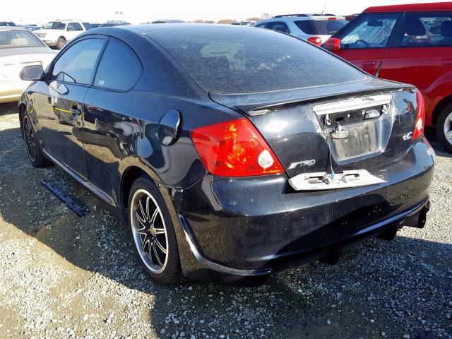 JTKDE177660069174 - 2006 TOYOTA SCION TC 黑色 照片 3