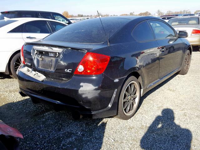JTKDE177660069174 - 2006 TOYOTA SCION TC 黑色 照片 4