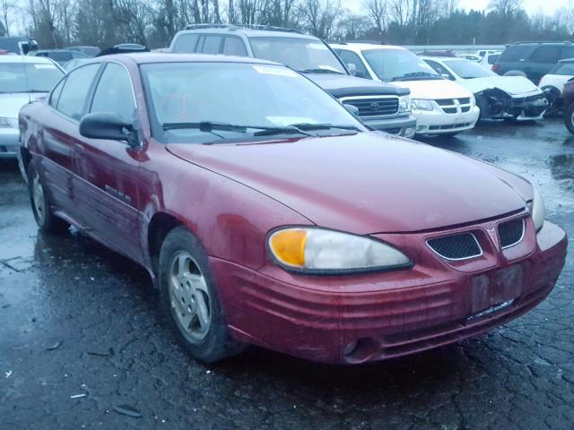 1G2NF52T4YC556092 - 2000 PONTIAC GRAND AM S MAROON photo 1