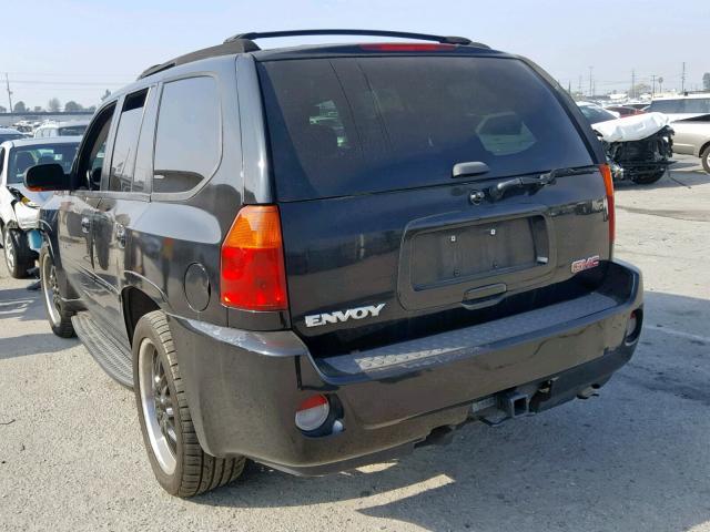 1GKES63M952388296 - 2005 GMC ENVOY DENA BLACK photo 3