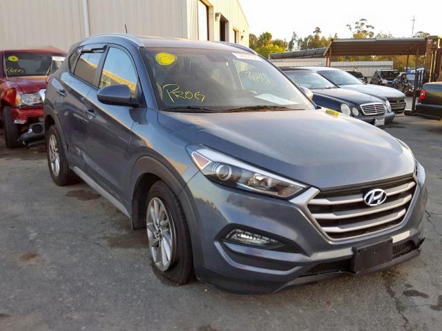 KM8J33A44HU462155 - 2017 HYUNDAI TUCSON LIM GRAY photo 1