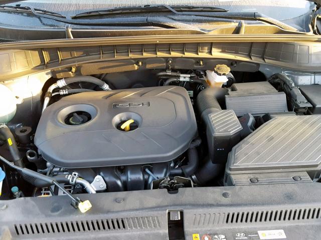 KM8J33A44HU462155 - 2017 HYUNDAI TUCSON LIM GRAY photo 7