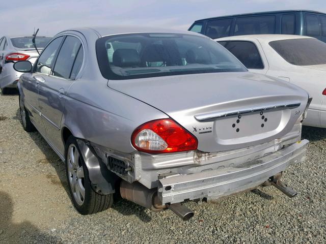 SAJEA51CX4WD73787 - 2004 JAGUAR X-TYPE 3.0 SILVER photo 3