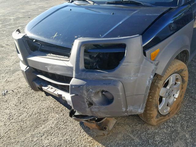 5J6YH18674L007536 - 2004 HONDA ELEMENT EX BLACK photo 9