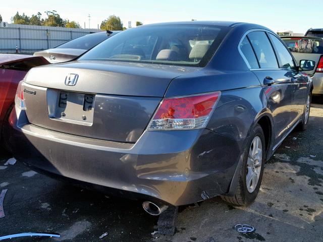 1HGCP26439A171493 - 2009 HONDA ACCORD LXP GRAY photo 4