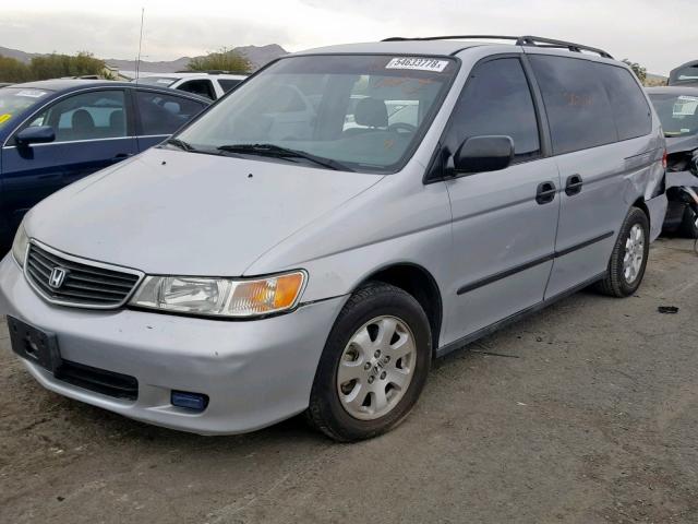 2HKRL18571H579240 - 2001 HONDA ODYSSEY LX SILVER photo 2