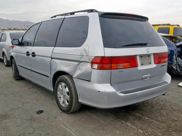 2HKRL18571H579240 - 2001 HONDA ODYSSEY LX SILVER photo 3