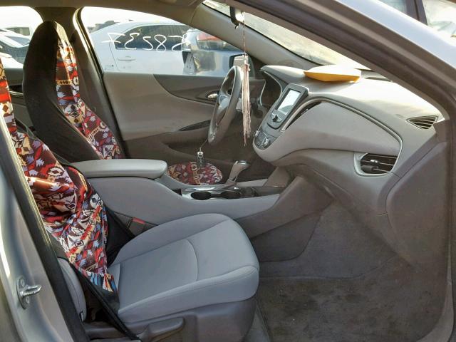 1G1ZB5ST0GF170185 - 2016 CHEVROLET MALIBU LS ვერცხლისფერი ფოტო 5