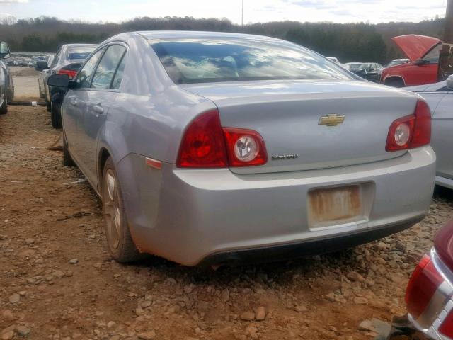 1G1ZA5EU3CF160400 - 2012 CHEVROLET MALIBU LS 银色 照片 3