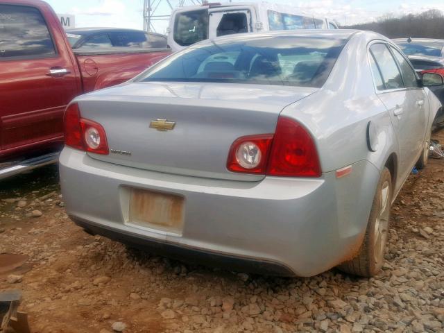 1G1ZA5EU3CF160400 - 2012 CHEVROLET MALIBU LS 银色 照片 4