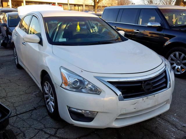 1N4AL3AP5FC425350 - 2015 NISSAN ALTIMA 2.5 WHITE photo 1