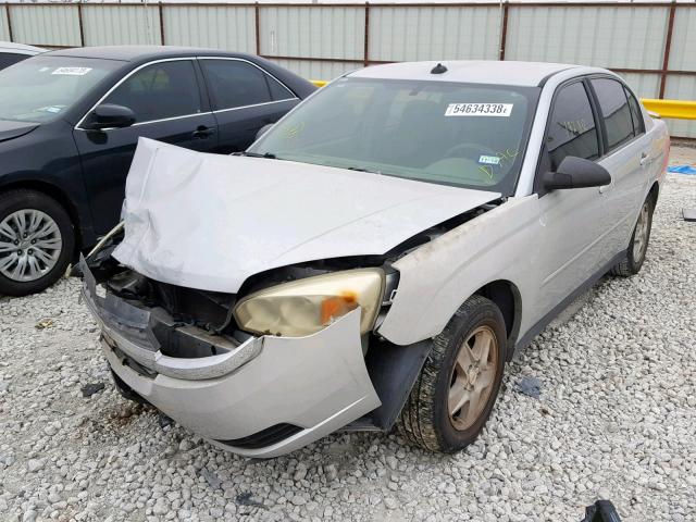 1G1ZT54875F304676 - 2005 CHEVROLET MALIBU LS 银色 照片 2