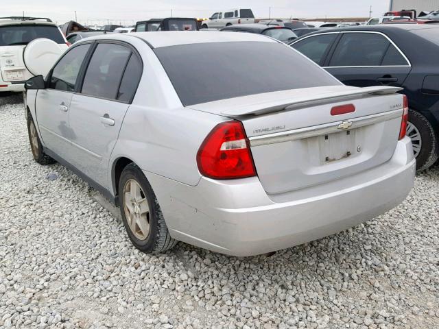 1G1ZT54875F304676 - 2005 CHEVROLET MALIBU LS 银色 照片 3